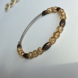 Alex and Ani bronze bracelet